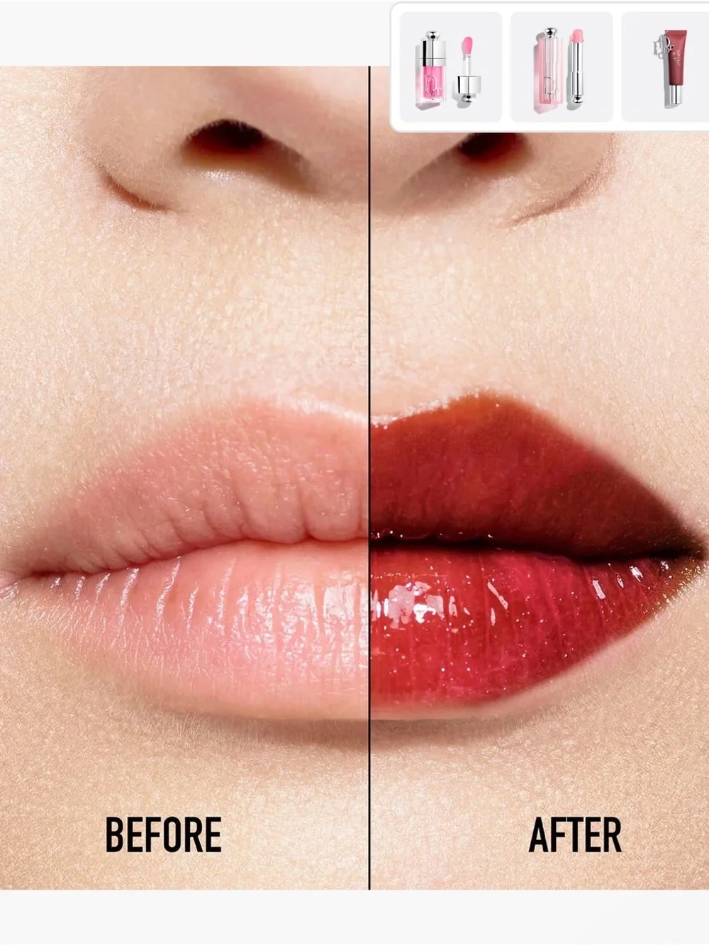 Dior Lip Maximizer Gloss in Bright Red 028